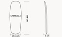 Sabfoil Board T35 Carbon Rail Kite