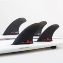 FCS II Tri-Quad Fins - Medium Black
