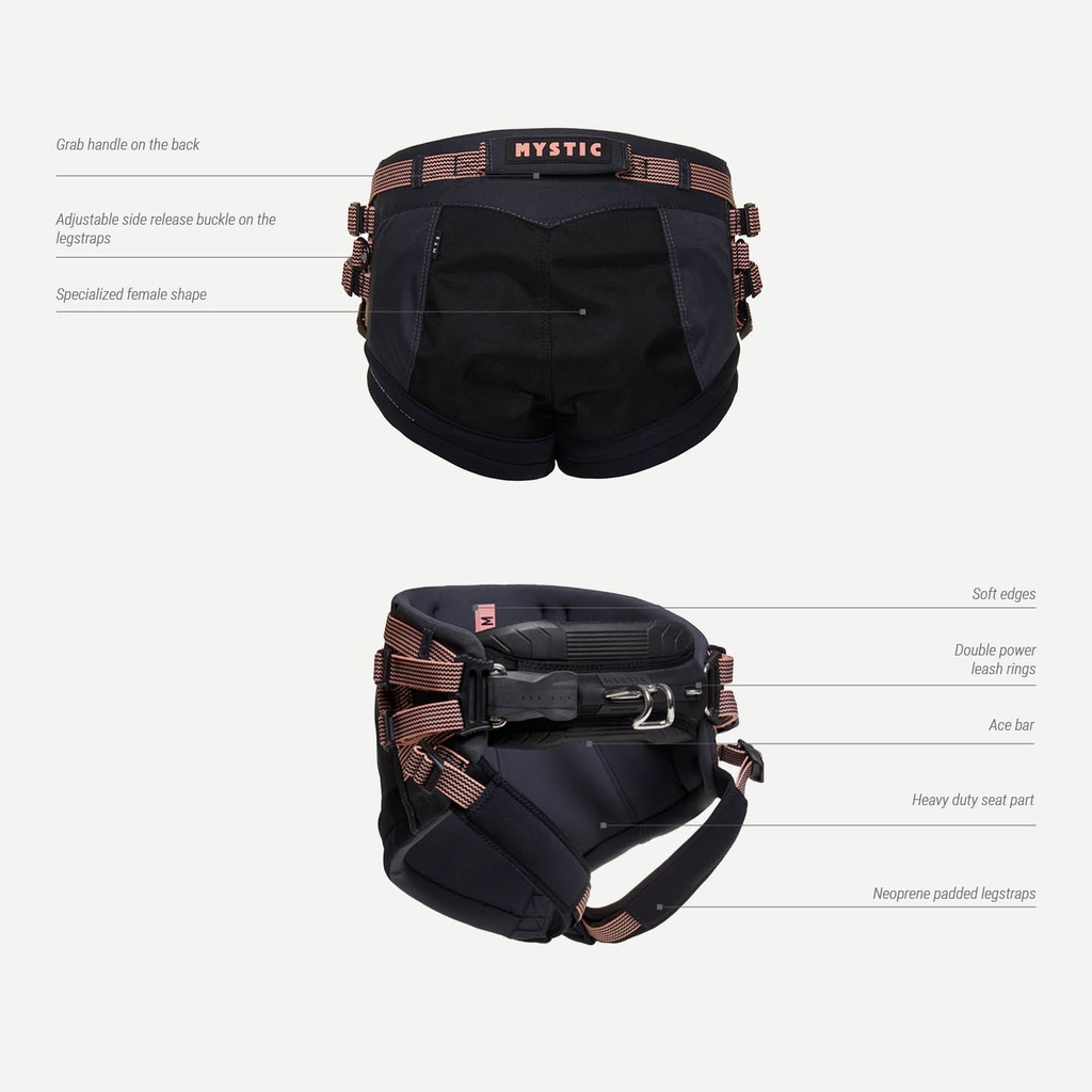 Mystic Passion Seat Harness Women 2022