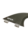 Versus FCS 1 Compatible Fiberglass Quad Fin Set - M