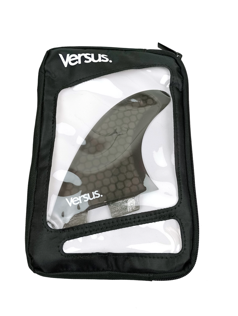 Versus FCS 2 Compatible Fiberglass Quad Fin Set - M 