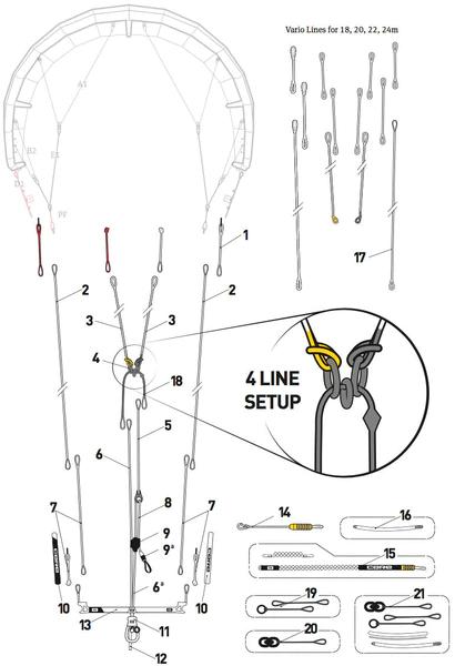 Core SENSOR 2S Adjuster Bungee Rope