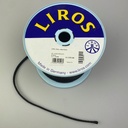 Liros Braided Dyneema Line D-pro 5mm deep black 2600daN
