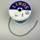 Liros Braided Dyneema Line D-pro 5mm silver 2600daN