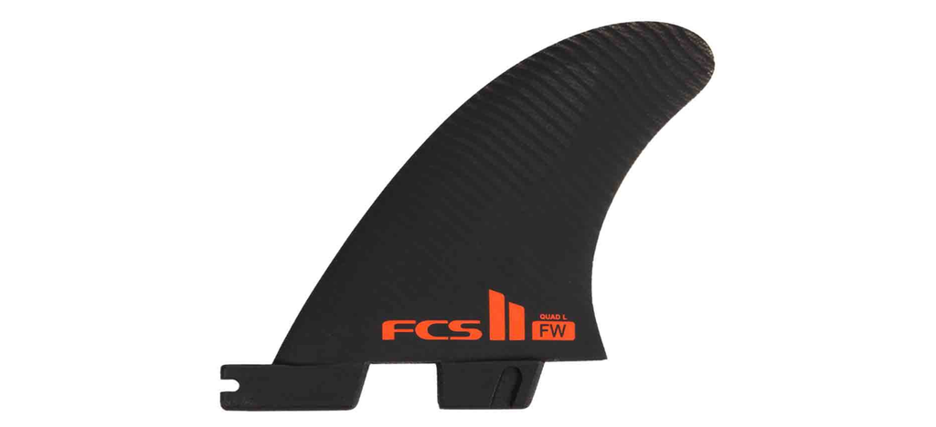 FCS II Tri-Quad Fins - Medium Black